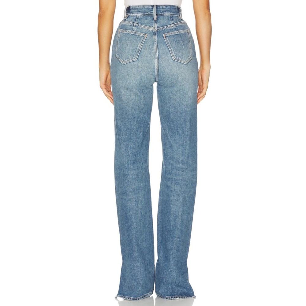 NWT Good American The Khloe Jean High Rise Straight Leg Jeans sz 27 - Picture 4 of 12